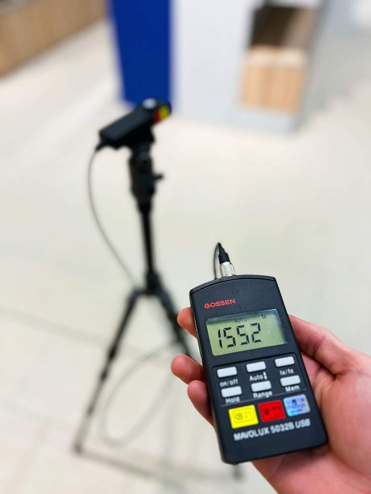 Certifikované měření umělého osvětlení