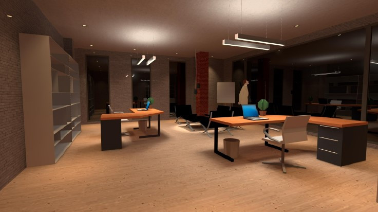 3D vizualizace osvětlení